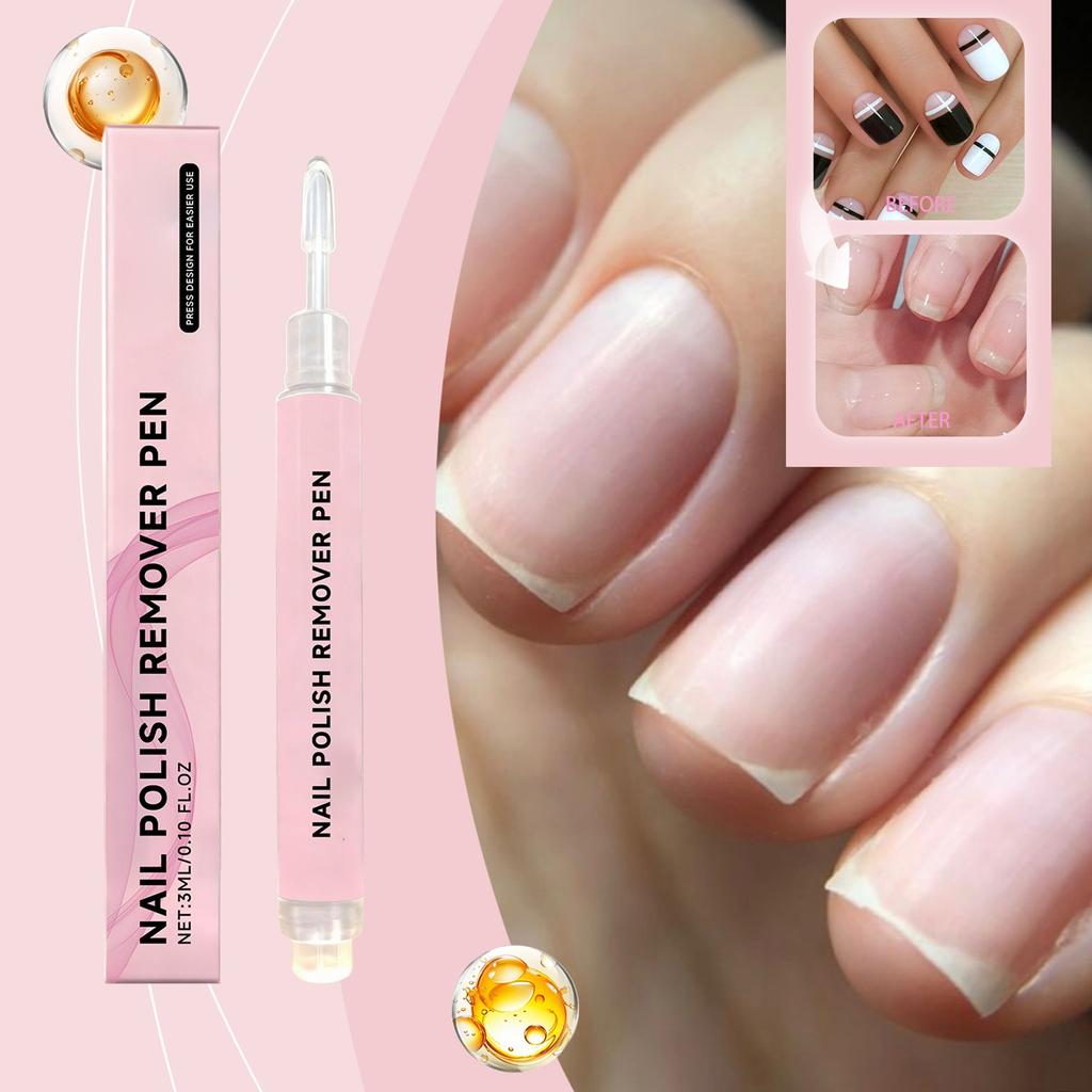 The Nail Polish Remover Is Gentle And Does No Harm To The Nails. The Pusher For Removing The Base Glue Is Odorless,3ML