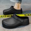 Fashion men chef shoes man garden clogs outdoor casual slipper sandal water-proof work shoes women garden shoe non-slip kitchen shoe