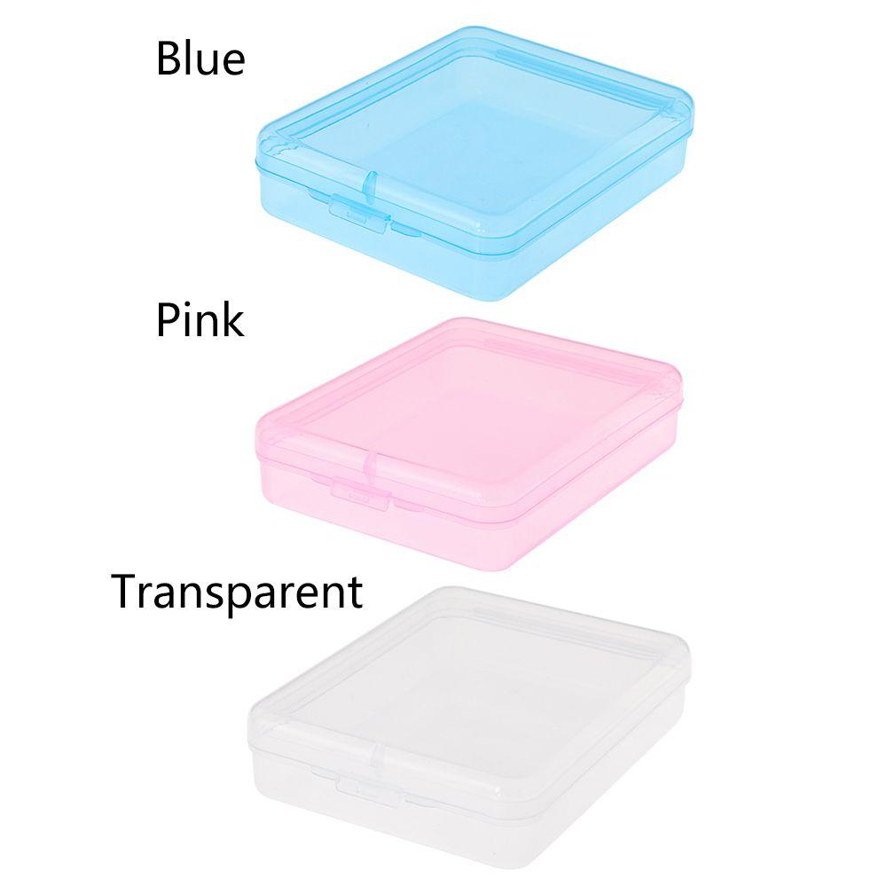 Face Masks Portable Container Dustproof Transparent Mask Storage Case Powder Puff  Case Storage Box