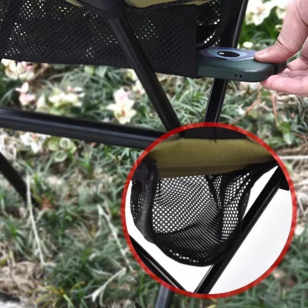 Moisture Proof Travel Beach Chairs Load Bearing Folding Fishing Chair  Outdoor Concerts