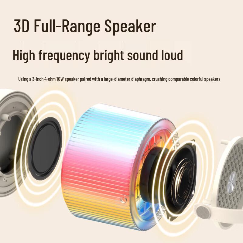 Newman K10 Portable Karaoke Bluetooth Speaker with Microphone