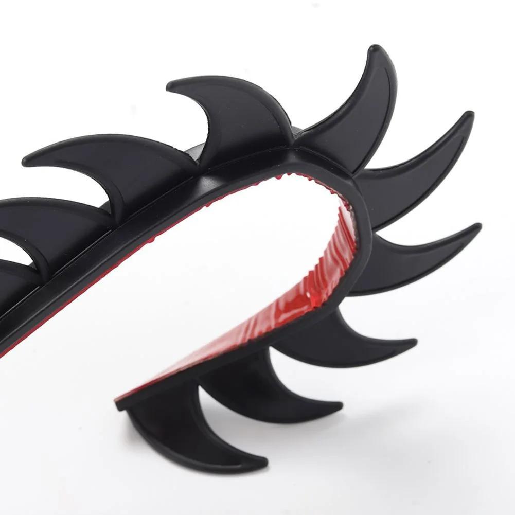 Reflekterende Motocross Mohawk Bikerhjelm Mohawks Pigger Hanekam Dirt Biker Motorsykkelhjelm Mohawk Klistremerke Hjelmdekorasjon