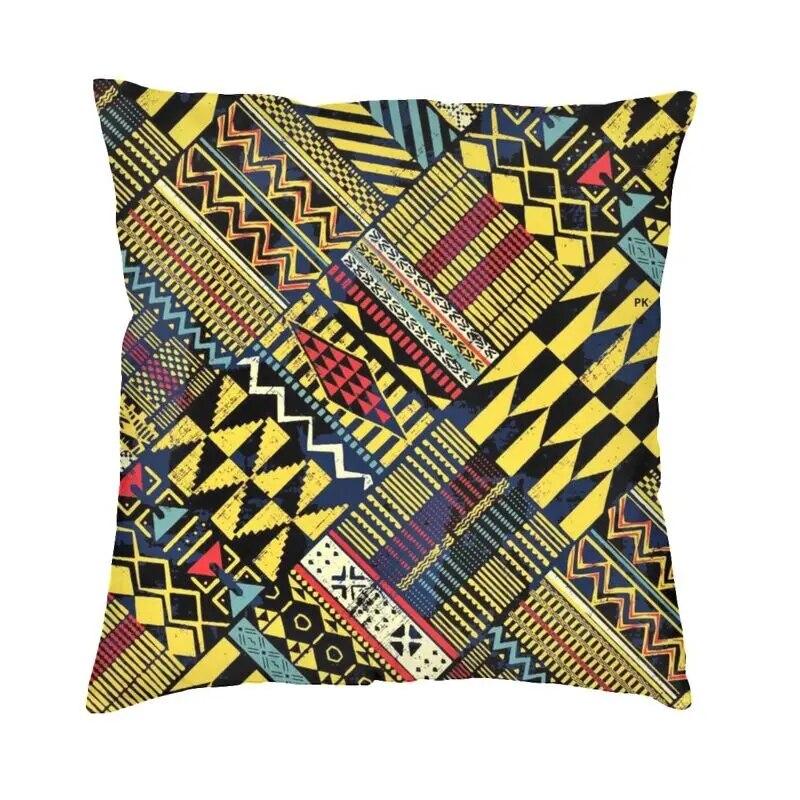 Decorat Fata de Perna Sufragerie African Etnic Geometric Floral Husa de Perna Model Colorat