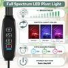 LED USB Pflanzenlampe 5V Vollspektrumlicht Zuhause Blume Sämling Clip Phyto Lampe Dimmbar Zeitschaltuhr 3/9/12 Stunden