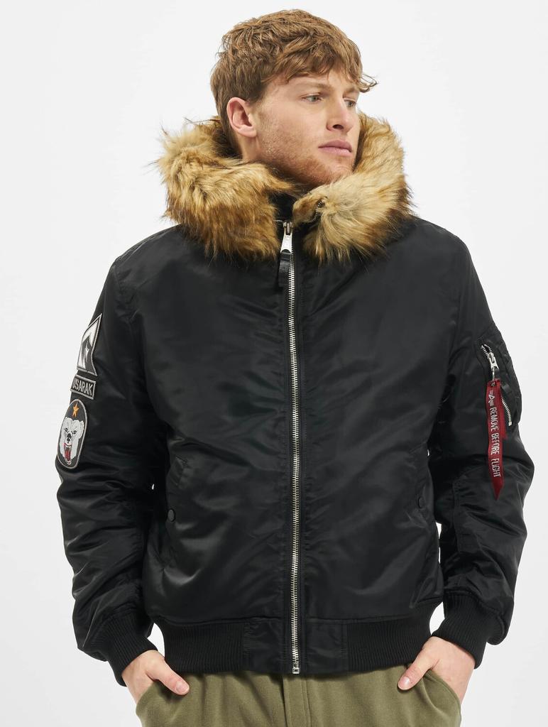 Alpha Industries Ma-1 Hooded Arctic Winter Jacket (128110) Black