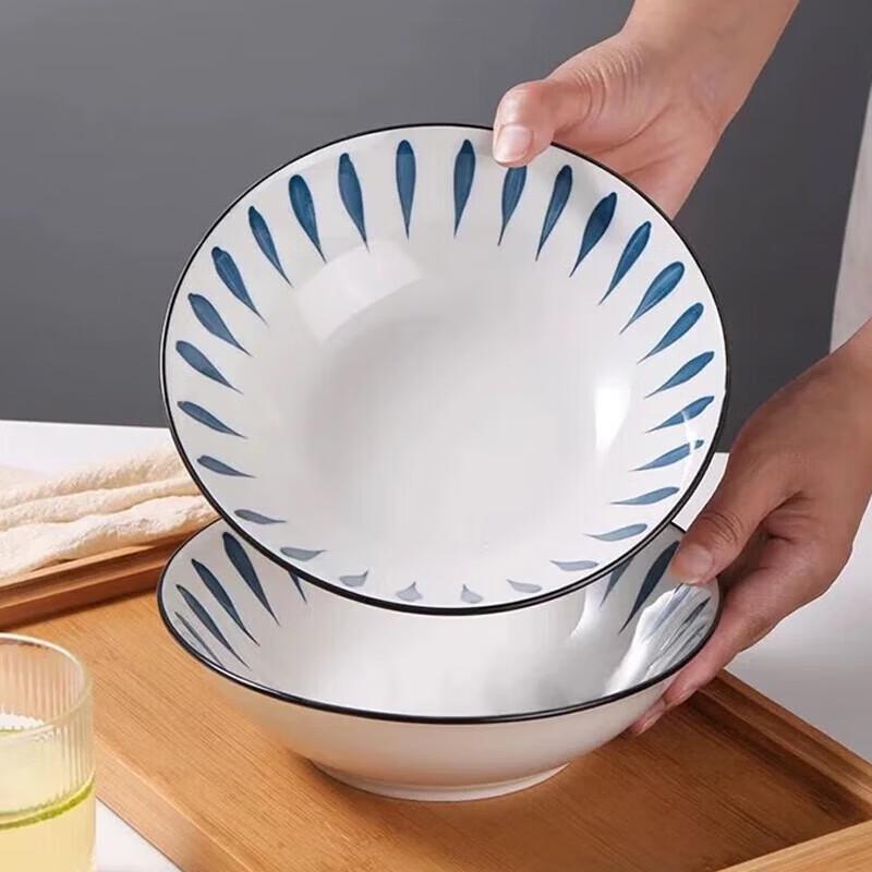 Jiaao Clover 8-inch Ceramic Bowl Set
