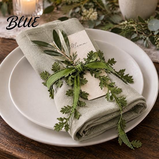 Яркая Зеленая Лента для Поделок с Листьями для DIY и Упаковки Подарков Ширина 1,6 Дюйма Длина 20 м Прочная Тканевая Лента для Поделок Декоративная Отделка Свадебная Вечеринка