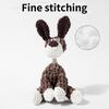 Chew Resistant Plush Donkey Toy For All Breeds With Fun Designs Squeaky Toy Chewing and Teething Plush Toy for Dog