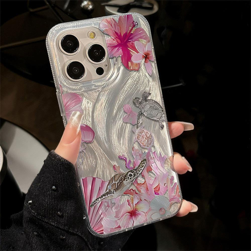Feather Luster Phone Case for Samsung A53 A14 A33 A12 A32 S24 S23 Plus S20 S21 FE for iPhone 17 15 16 13 Pro 17 16 Pro Max Butterfly Bow Phone Case