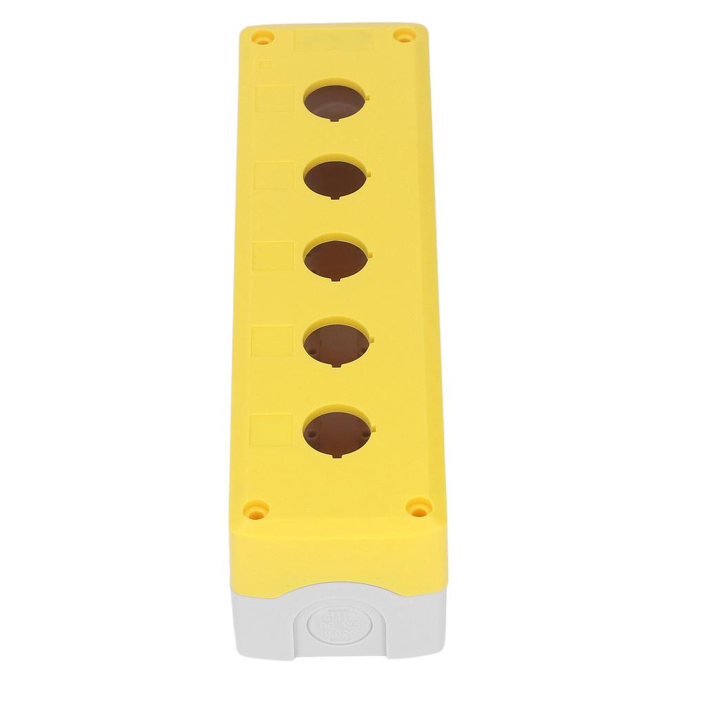 Push Button Box Control Station Case Switch Shell Waterproof Casing 5 Holes for Equipment