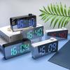 Electronic Clock Mirror Clock Electronic Digital Clock New Digital Mirror Clock Creative Knob Alarm Clock