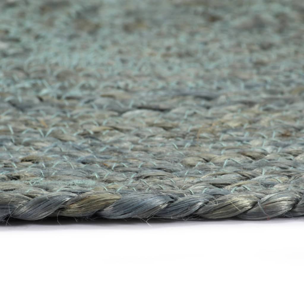 Buy Placemats 4 pcs Uni Olive Green 38 cm Round Jute at affordable