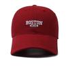 Korean  Baseball Cap Men Women Embroidered Letters Hat Sunscreenhat