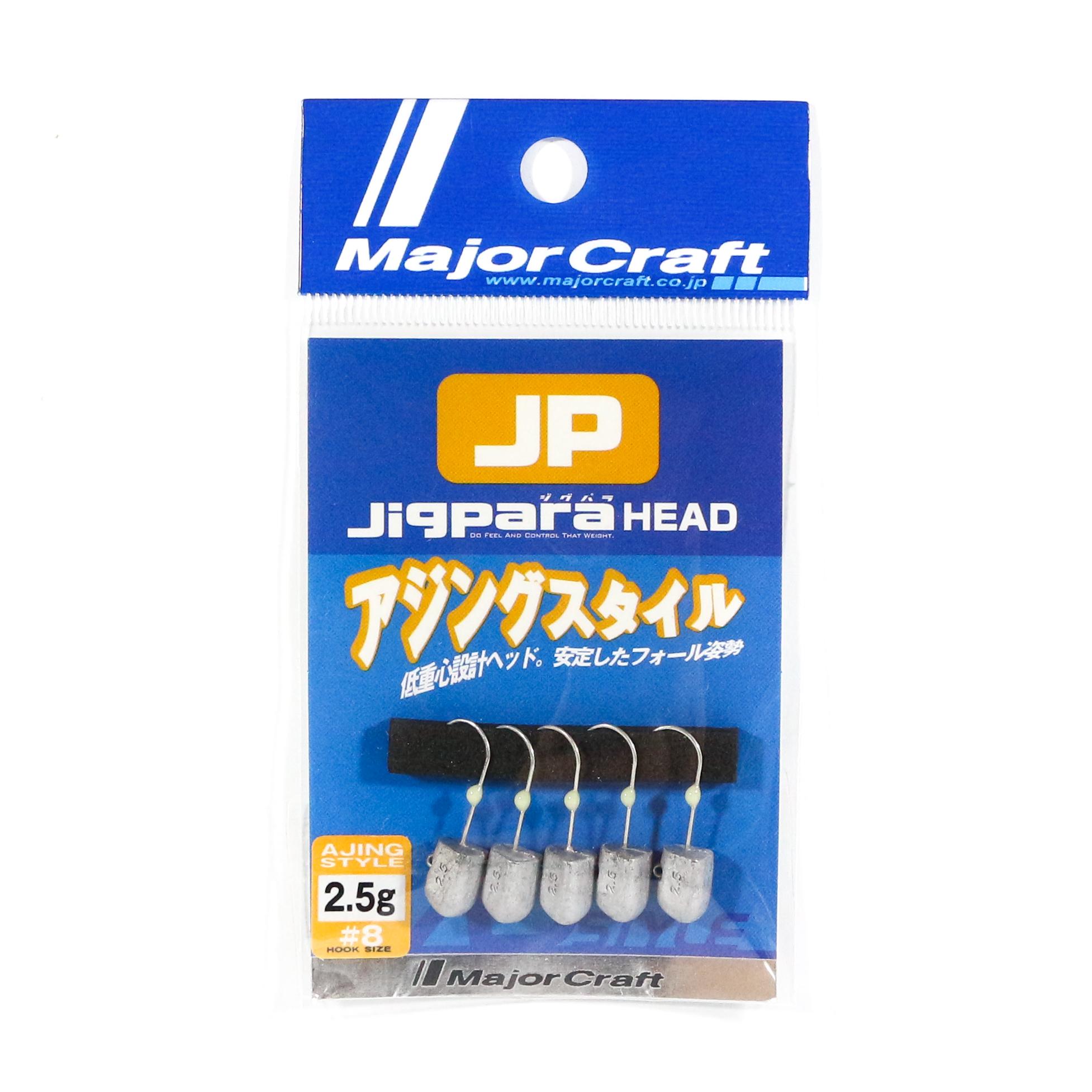 

Распродажа Джиг-головка Major Craft Aji JPHD-2,5 грамма (2784)