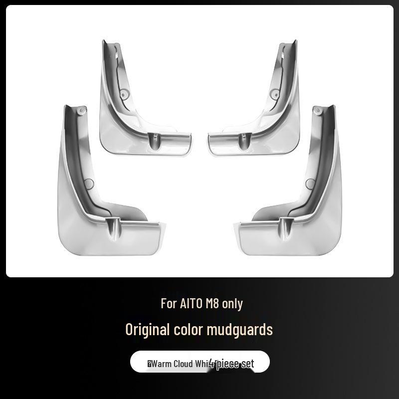 

25 AITO M8 Car Mudguards - Front & Rear Wheel Punch-Free Sand Protection Accessories AITO M8 Special Edition