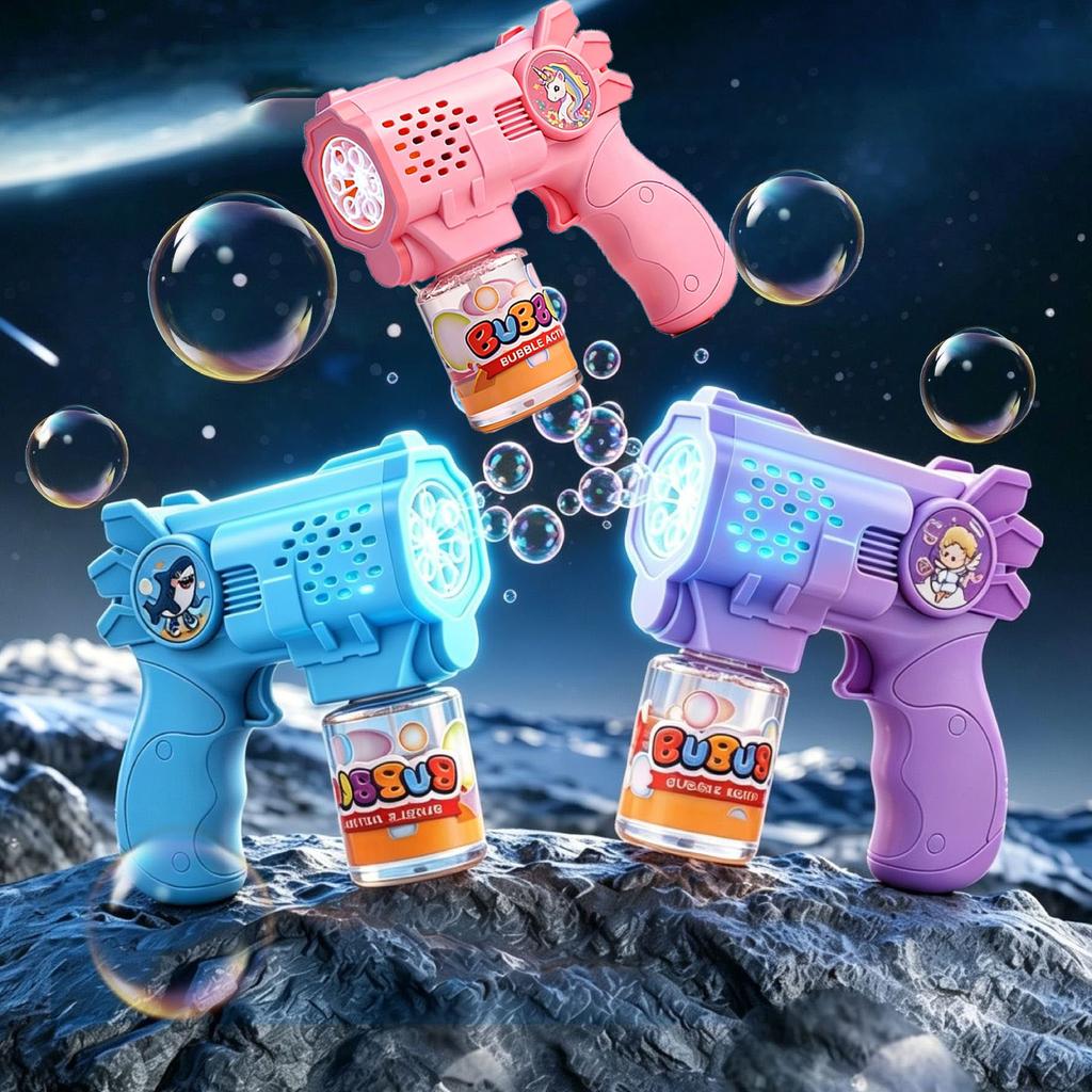 Handheld Duck Unicorn Bubble Machine, Automatic Soap Blower Bubble Blowing Toy, Electric Bubble Gun, Summer Outdoor Party Toy
