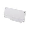 Desktop Banknote Display Frame Transparent Paper Currency Collection Stand For Collectors Ticket Protector Decor