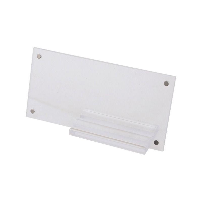 Desktop Banknote Display Frame Transparent Paper Currency Collection Stand For Collectors Ticket Protector Decor