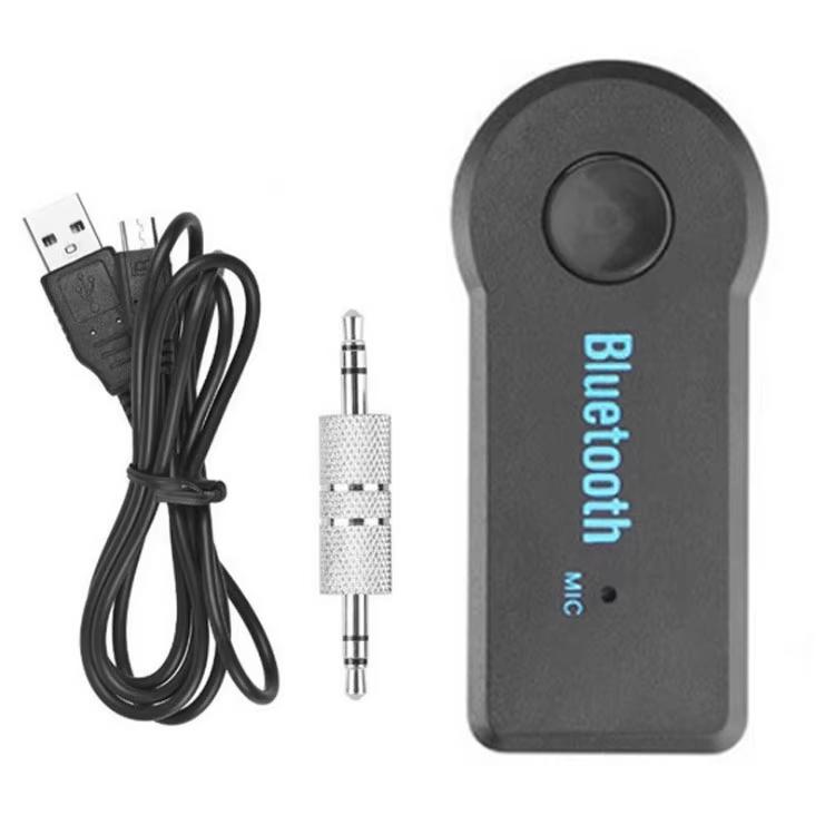 Wireless Bluetooth AUX Car Bluetooth 5.0 Receiver,3.5mm Socket Adapter,Audio Converter Mobile Phone Hands-Free Stereo чёрный