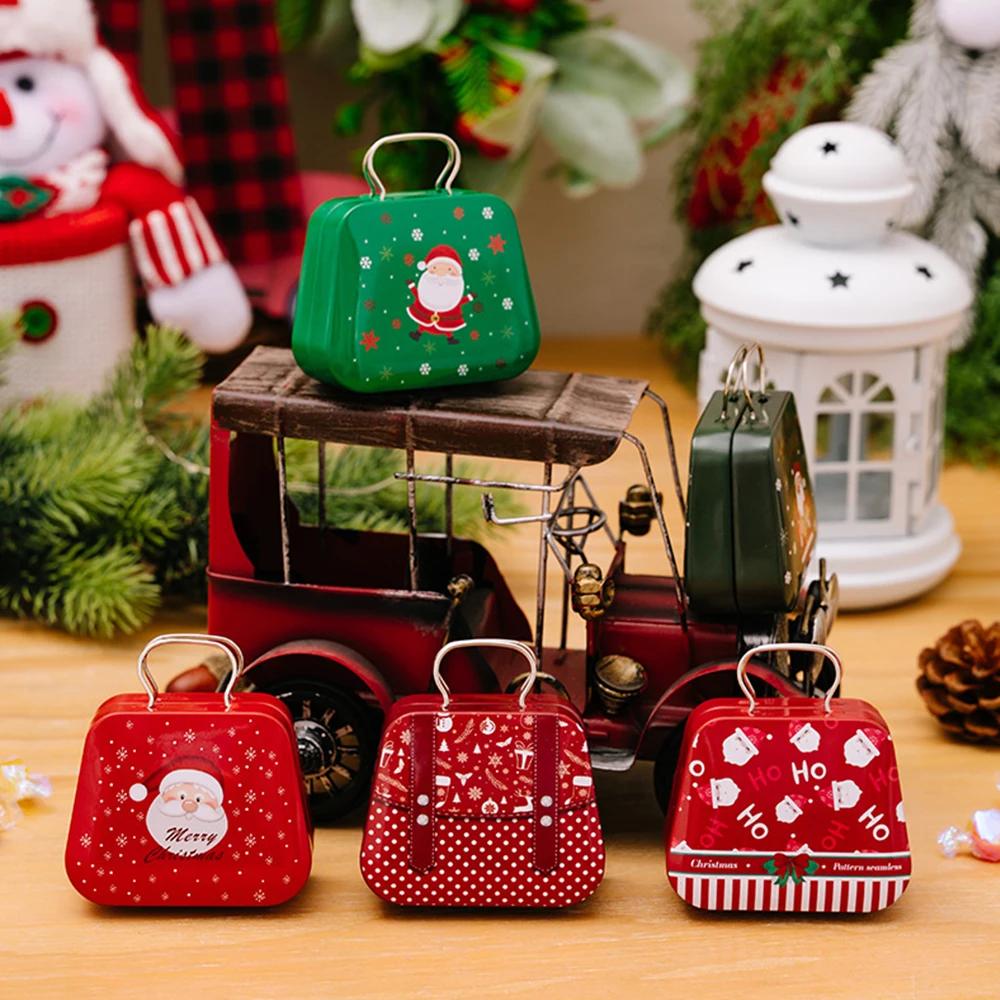 Runtow Christmas Santa Claus Candy Coin Purse Marry Christmas Party Decor For Home 2025 Navidad Natal Noel Happy New Year 2025