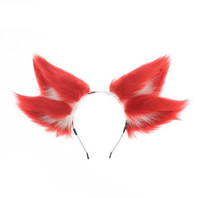 Beast Ear Headbands Halloween Maid Hairhoop Role Playing Styling Hairdband Costume Accessories Cosplay Headpiece