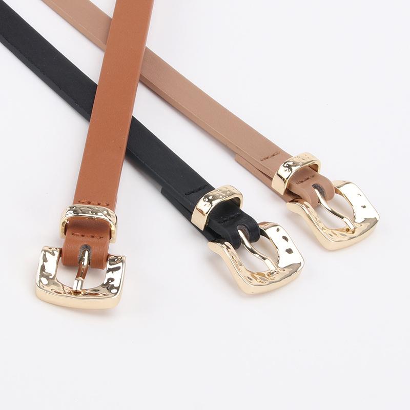 Korean Style Fashionable Sweet Thin Belt Creative Belt Simple Versatile Belt Women's Dress Jeans Belt