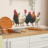 Personalized Simulation Rooster Flock Kitchen and Dining Room Wall Decoration and Beautification Stickers