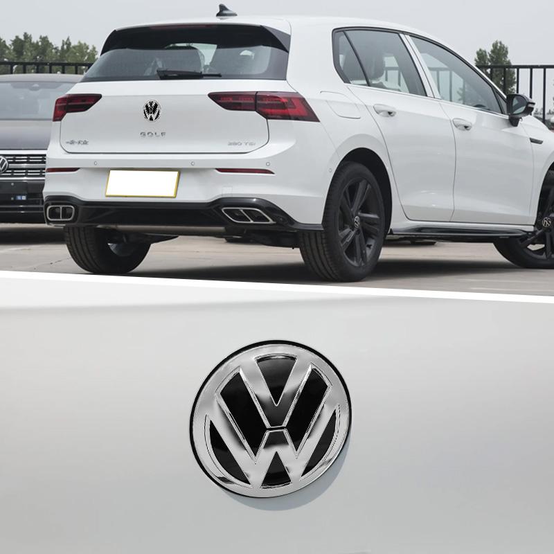 1Pcs VW 3D Car Cover Front Grille Badge Rear Trunk Emblem Decals Accessories For Volkswagen Golf 7 7.5 MK7 MK7.5 GTI R Rline GTD