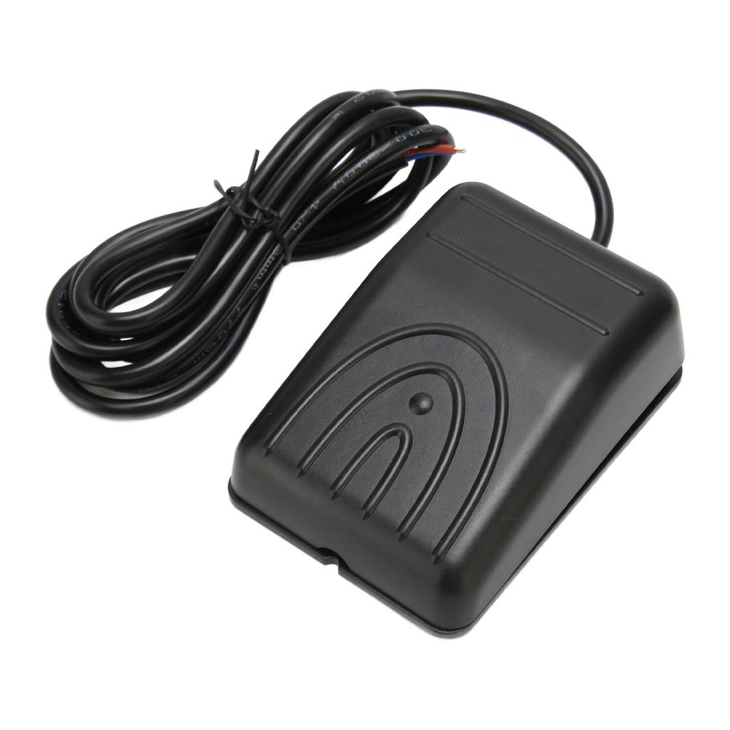 Foot Pedal Controller High Power 16A 250V AC Self Resetting Single Foot Pedal Control Switch with 6.6ft Cable