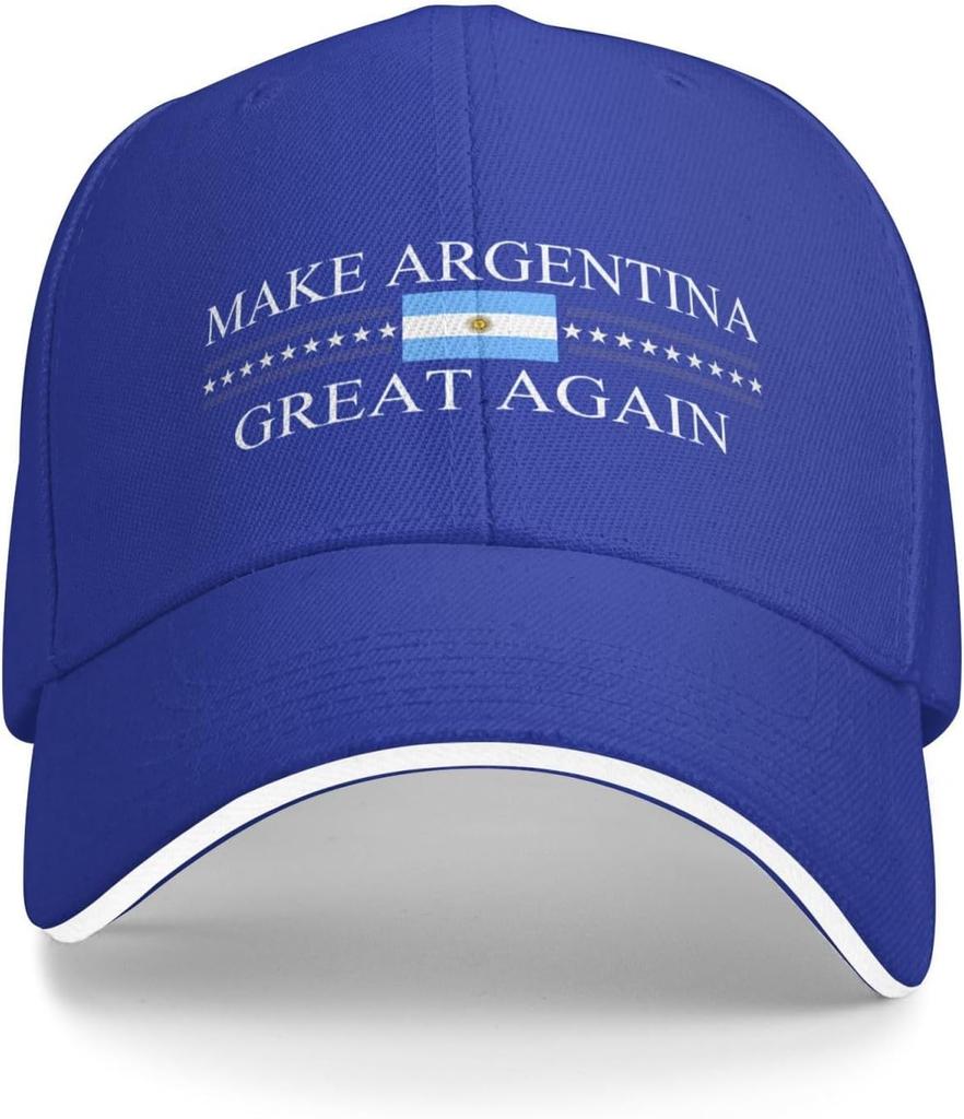 Make Argentina Great Again Hat Unisex Baseball Caps Graphic Hat