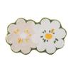 Cartoon Double Flower Bath Mat Bathroom Quick Drying Absorbent Foot Mat Super Fiber Flocking Comfortable and Soft Bathroom Rug
