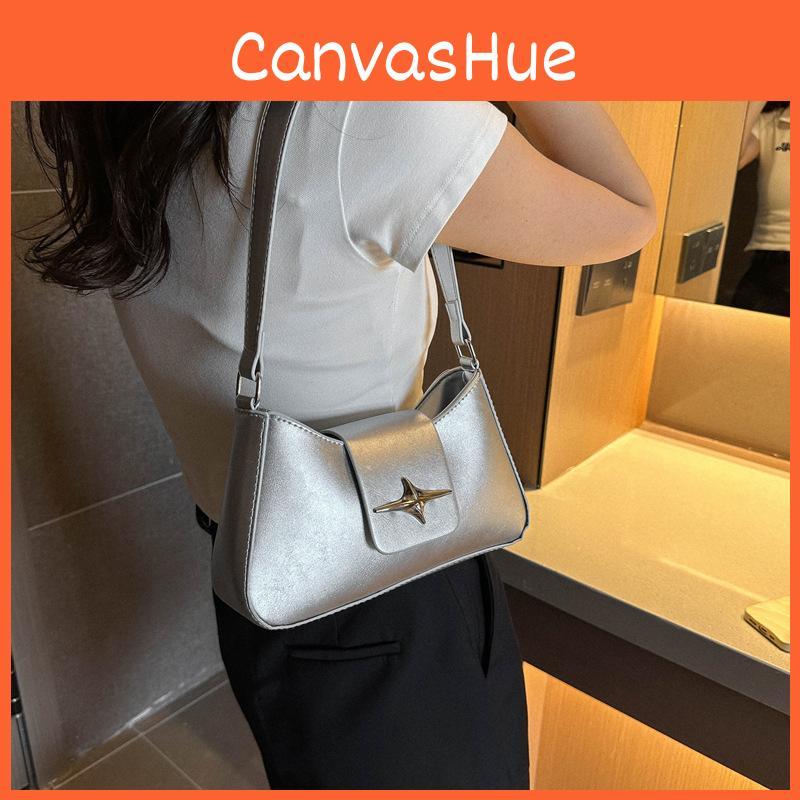 Chic Fashionable Large Capacity Shoulder Bag Women 2023 Autumn New Trend Retro Commuter Underarm Bag Female