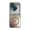 Applicable To Samsung Z flip1FE/1 Mobile Phone Case AG Matte Magnetic Wireless Charging Flip1/1/1  Case