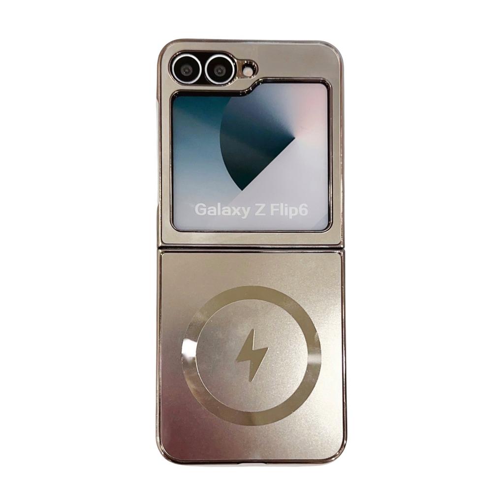 Applicable To Samsung Z flip1FE/1 Mobile Phone Case AG Matte Magnetic Wireless Charging Flip1/1/1  Case