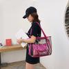 Women Ladies Transparent Crossbody Messenger Handbag Beach Bags