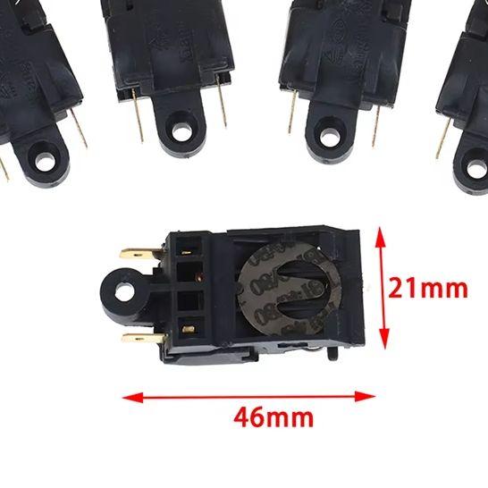 5pcs Electric Kettle Thermostat Switch 16A 2Pin Hot Water Boiler Kitchen Appliance Spare Parts Electric Kettle Thermostat Switch