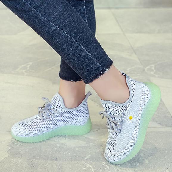 Dětské letní lehké ležérní boty s pevnou podrážkou Dětské boty s měkkou podrážkou Protiskluzové Odolné proti okopání Venkovní běžecké boty