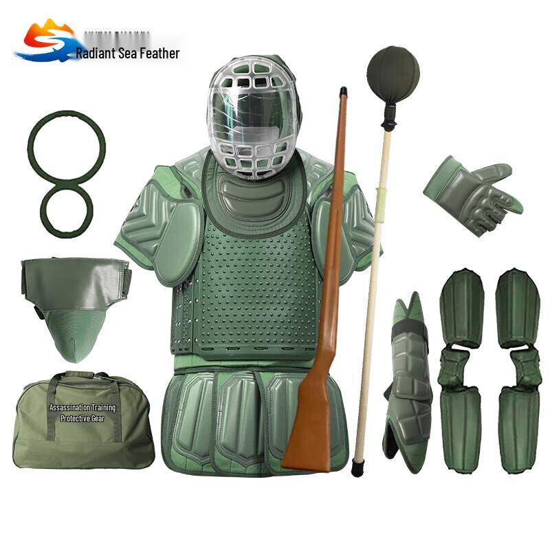 Combat Training Protective Gear 10-Piece Set