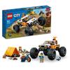 LEGO City 4WD Off-Road Adventure Playset 60387 Vehicles Car Mini Figures Gift for Boys and Girls Age 6-9