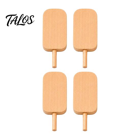 Painting Supplies Unfinished Wood Popsicle, Summer Ice Cream Shaped Wooden Shapes Paint Craft for DIY Projects Home Decoration Holiday Crafts