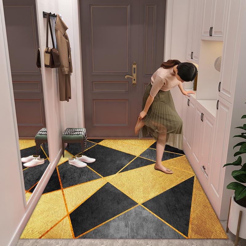 Heim Fußmatte Tür Schmutzabweisender Teppich Schlafzimmer Bettseite Pflegeleicht Wohnzimmer Badezimmer Fußmatte
