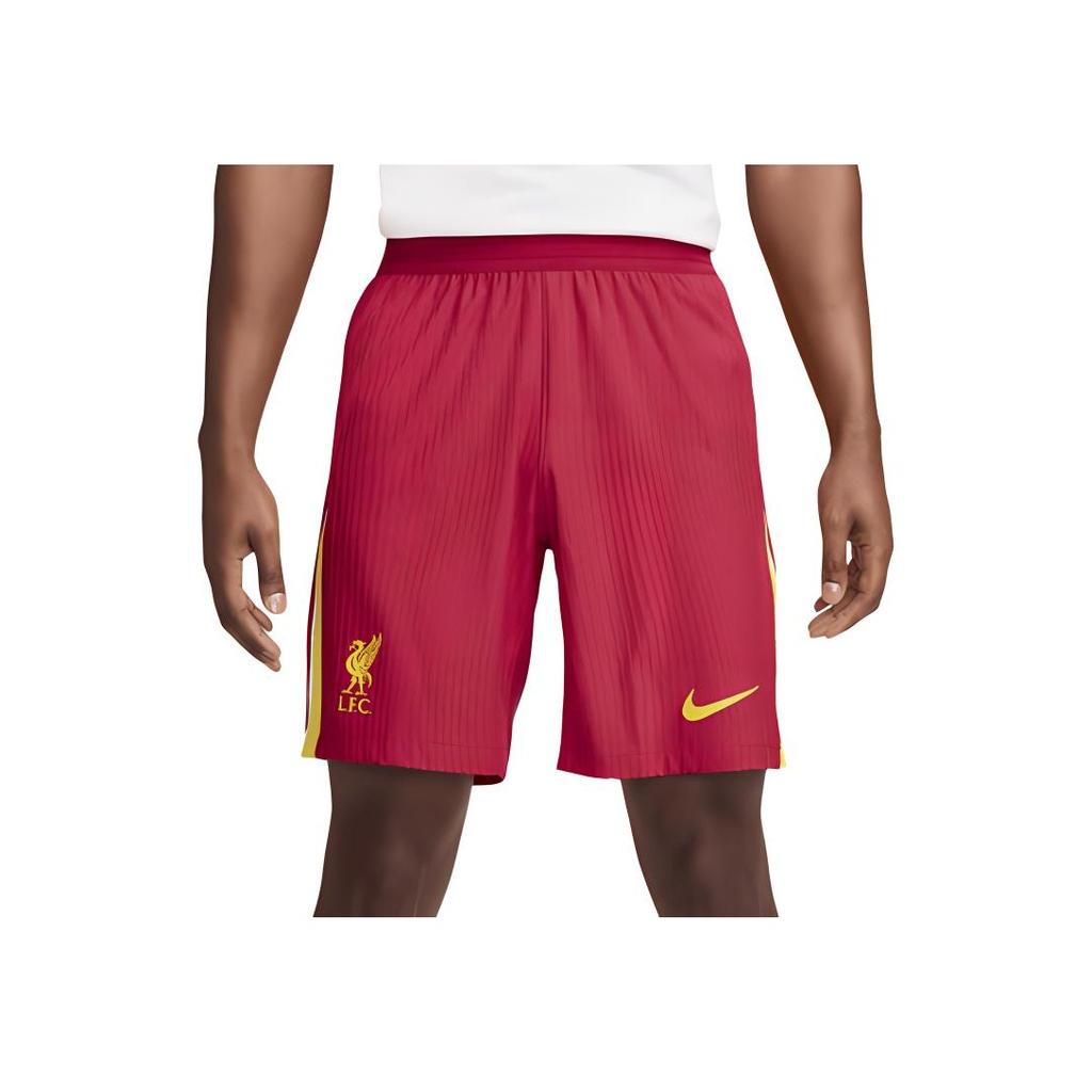 Nike LeBron X Liverpool FC Collaboration Dri-FIT Color Block Lightweight Quick-Dry Comfortable Football Pants Men pants Red FN8828-687