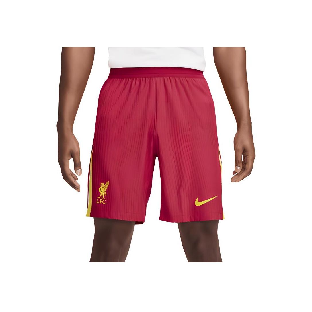 

Nike LeBron X Liverpool FC Collaboration Dri-FIT Color Block Lightweight Quick-Dry Comfortable Football Pants Men pants Red FN8828-687 L