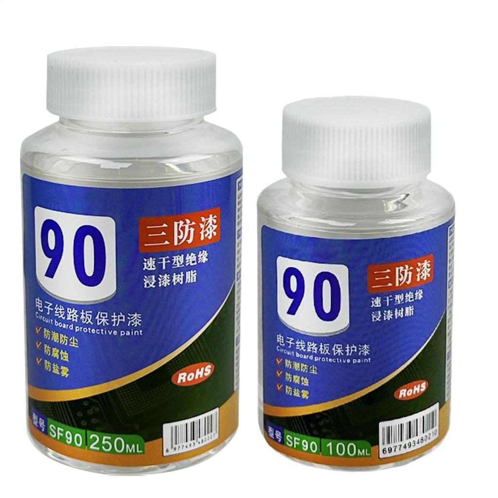 100ml/250ml Clear Conformal Coating Waterproof Protective Paint for Circuit Board, PCB, LED, Automotive Electronics Repair