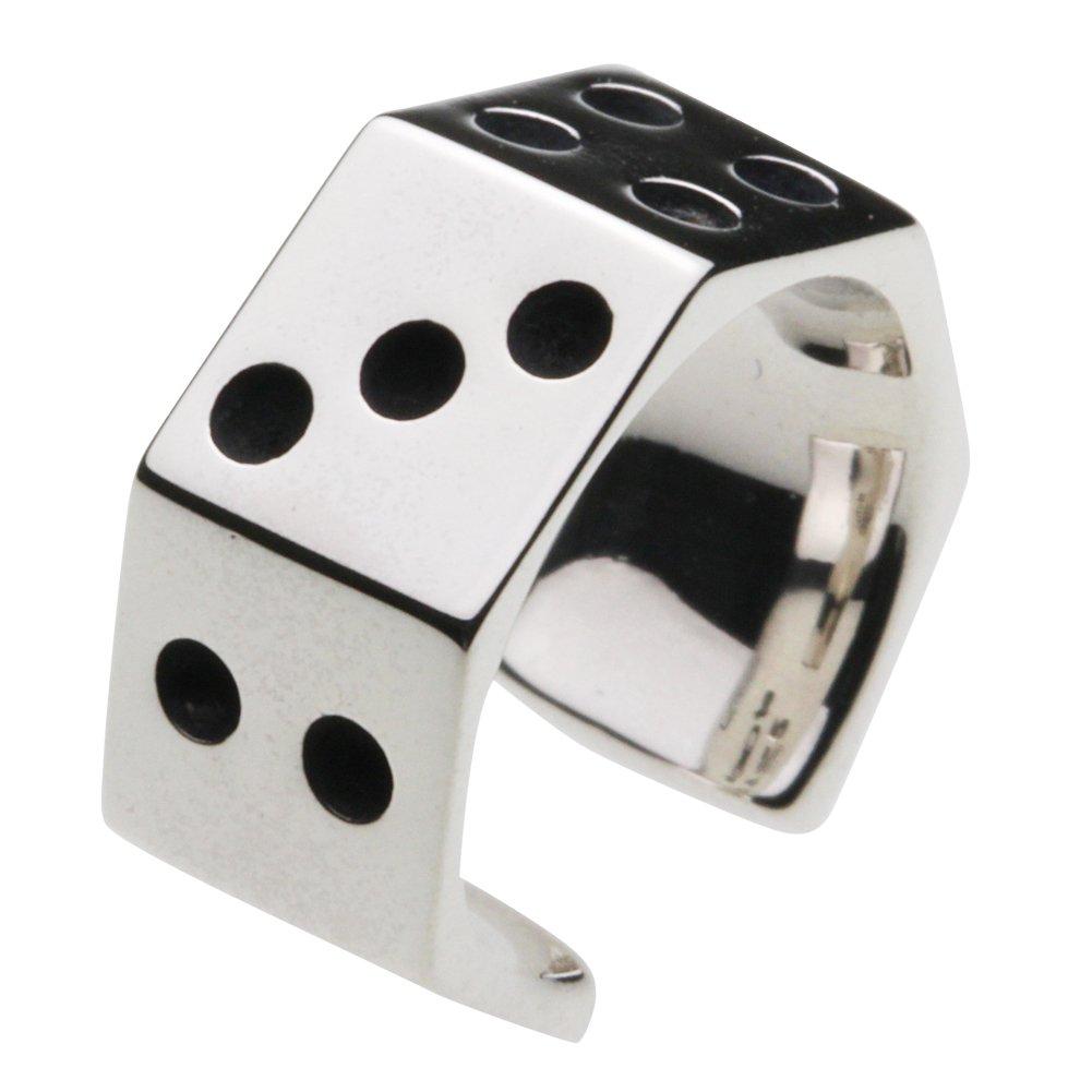 

Серьги-каффы Dice из серебра 925 пробы e0113 [Cenote] [Серебряные аксессуары]