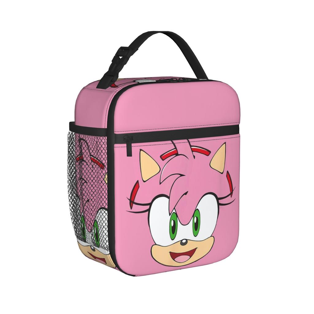 Insulated Lunch Bag Sonices Face Accessories  Lunch Container INS Trendy Thermal Cooler Bento Box For School