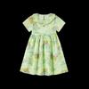 Disney Mädchen Sommerkleid Prinzessin mit Blumenmuster aus Baumwolle