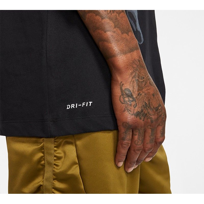 Air Jordan Basketball Print Sports Short Sleeve T-Shirt Men Tops Black AT8926-010