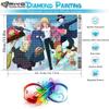 DIY Full Circle Diamond Painting Cross Stitch 3D Comic Home Decorative Art Landscape Diamond Painting 5d Diamond Art Painting