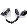 Female Leather Handcuff Neck Collar Wrist Strap Fetish Bondage Erotic Sex Toys Bdsm Restraint Sex Products for Couple Sex Game